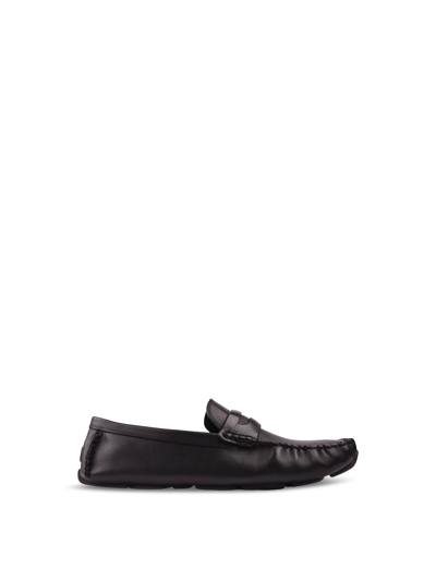 Coach Men's  Coin Leather Driver Shoes