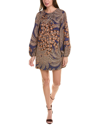 Farm Rio Mini Dress In Navy