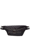 Mz Wallace Women's Quilted Nylon Sling Crossbody Bag In Black