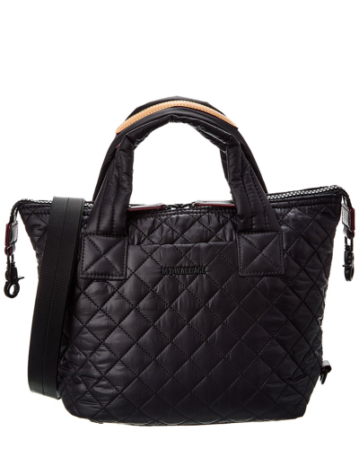 Mz Wallace Micro Metro Tote Deluxe In Black