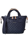 Mz Wallace Mini Metro Deluxe Tote In Blue