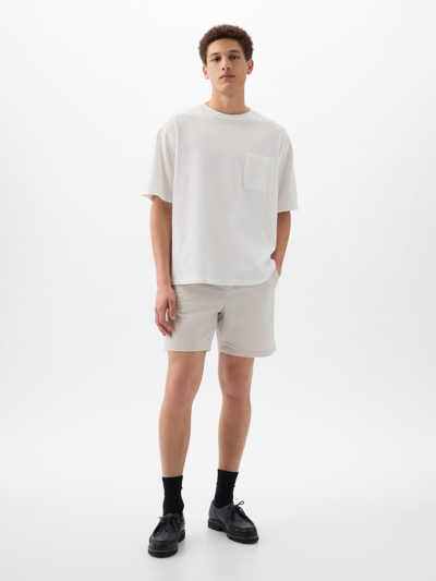 Gap 7" Easy Shorts With E-waist In Sandstone