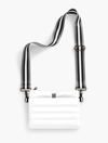 Talbots Think Royln Diagonal 2.0 Crossbody Bag - White Patent - 001