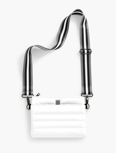 Talbots Think Royln Diagonal 2.0 Crossbody Bag - White Patent - 001  In White Patent