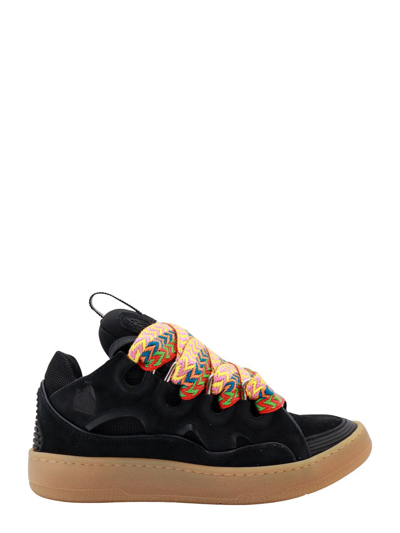 Lanvin Black Curb Sneakers