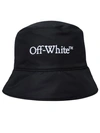 OFF-WHITE BLACK POLYESTER HAT