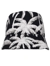 PALM ANGELS TWO-TONE COTTON HAT