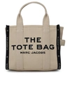 Marc Jacobs (the) Small Traveler Tote Aus Sandfarbener Baumwolle In Neutrals
