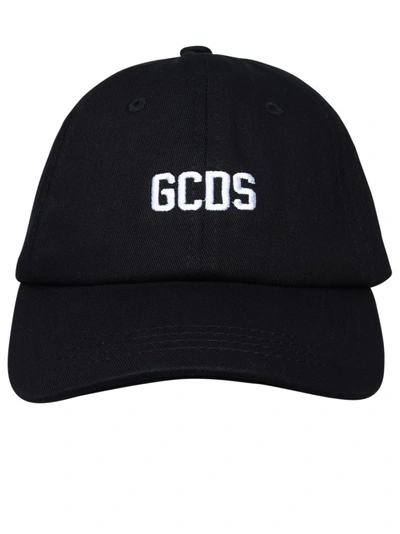 Gcds Black Cotton Hat
