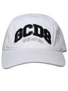 GCDS WHITE COTTON CAP