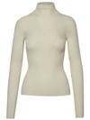 Sportmax Flavia Turtleneck Long-sleeved Jumper In Neutrals
