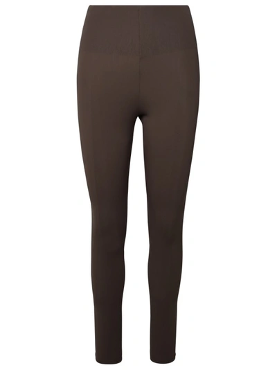 The Andamane Polyamide Blend Leggings In Brown