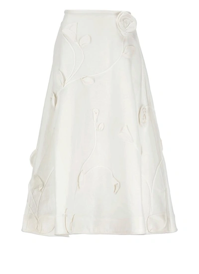 ZIMMERMANN MATCHMAKER ROSE SKIRT