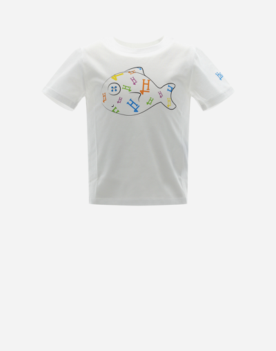 Herno T-shirt Aus Baumwolle In White