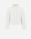 Herno Ecoage Bomber Jacket In White