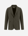 Herno Light Scuba Blazer In Light Military