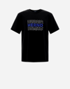 Herno T-shirt In Compact Jersey In Black