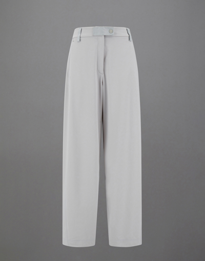 Herno Laminar Trousers In Comfort Structured In Ice