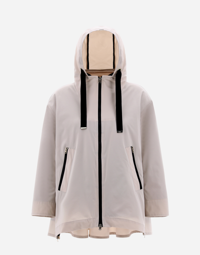 Herno City Life And Nylon Ultralight Jacket In Neutrals