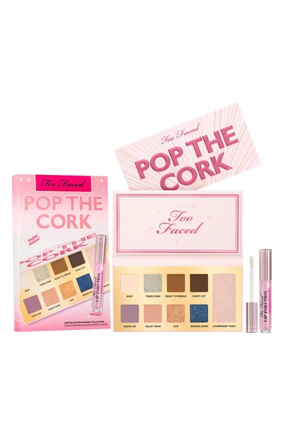 Too Faced Pop The Cork Gift Set In White