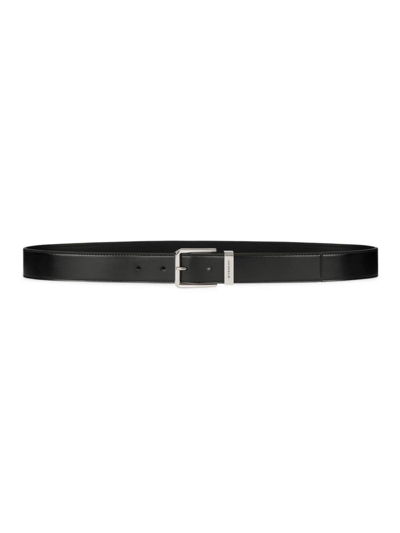 Givenchy Men's Gentleman Belt In Leather In Black