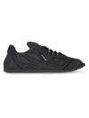 Givenchy Men's Flat Sneakers In Synthetic Fiber In Black