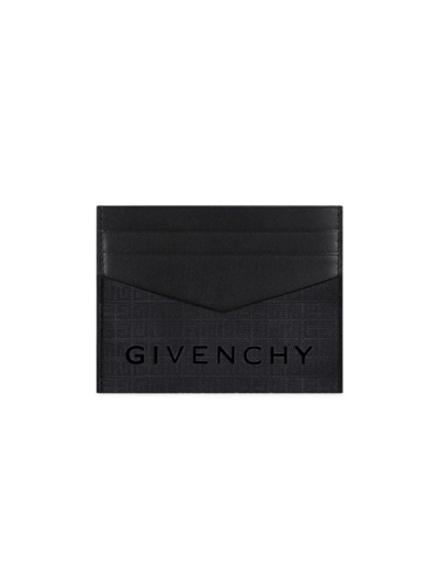 Givenchy Men's Card Holder In 4g Nylon In Black