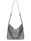 GIVENCHY WOMEN'S VOYOU CROSSBODY BAG IN LAMINATED LEATHER
