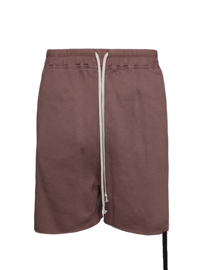 Rick Owens Drkshdw Long Boxers In 44 Khaki Brown