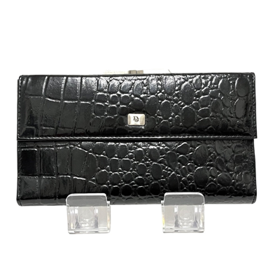 Dior Black Leather Wallet  ()