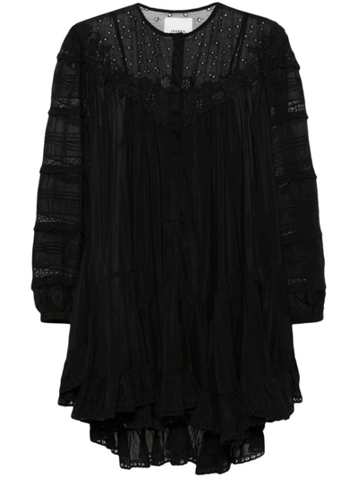 Isabel Marant Black Gyliane Mini Dress