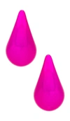 8 Other Reasons Droplet Earring In Fuchsia
