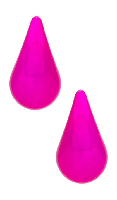 8 Other Reasons Droplet Earring In Fuchsia