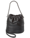MARC JACOBS MARC JACOBS SOFT LEATHER BUCKET BAG