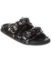 Valentino Garavani Man Sandals Black Size 9 Soft Leather