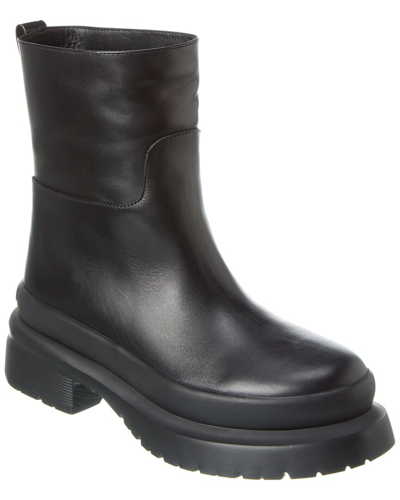 Valentino Garavani Ankle Boot Leather Black