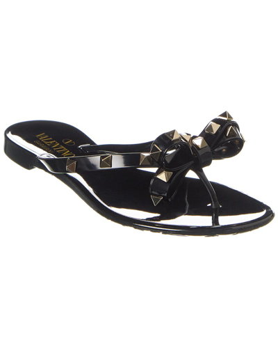 VALENTINO GARAVANI VALENTINO ROCKSTUD RUBBER FLIP FLOP