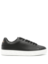 Versace Black Greca Sneakers In Black