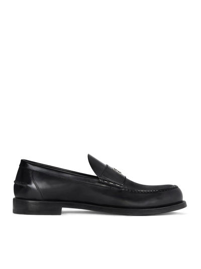 Givenchy Man Black Leather Mr G Loafers