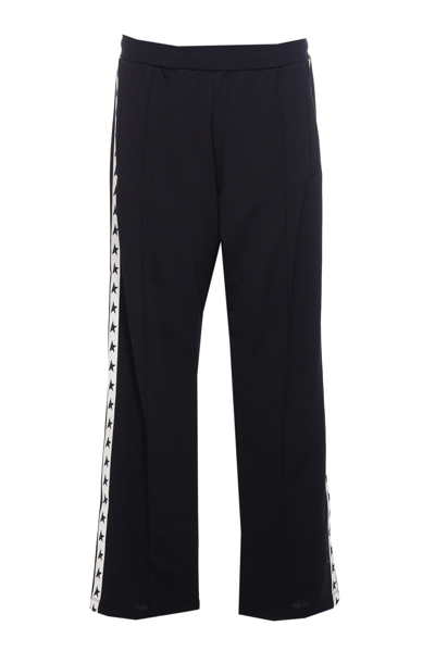 Golden Goose Stars Isaac Jogging Trousers In Blue
