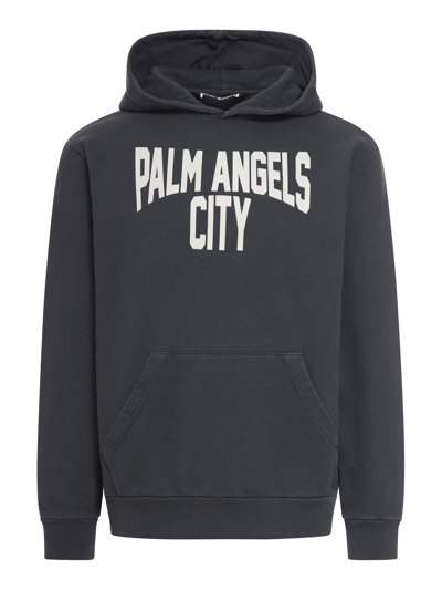 PALM ANGELS PALM ANGELS PA CITY WASHED HOODY
