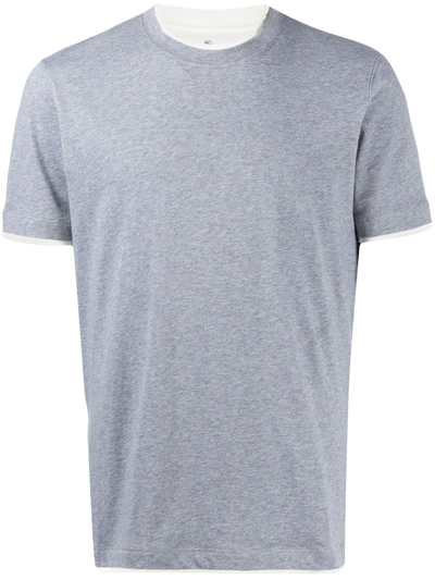 Brunello Cucinelli Grey Cotton T-shirt