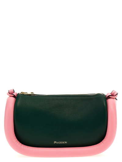 Jw Anderson Bumper-12 - Leather Crossbody Bag In Multicolor