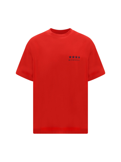 Givenchy T-shirt In Red