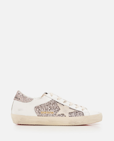 Golden Goose Super Star Trainers In White