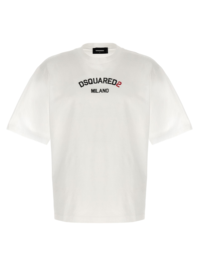Dsquared2 Logo T-shirt In White
