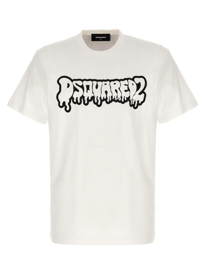 Dsquared2 Logo T-shirt In White