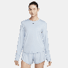 Nike Women's One Classic Dri-fit Long-sleeve Top In Blue