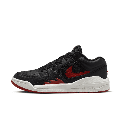Jordan Stadium 90 Sneakers In Black And Red-white