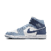 Jordan Women's Air  1 Mid Shoes In White